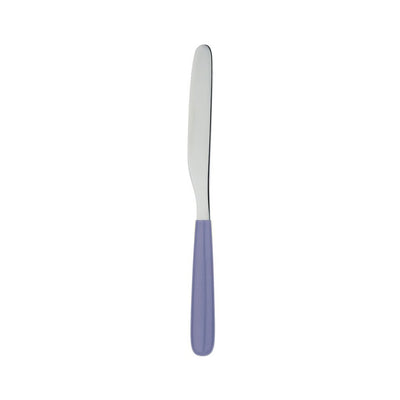 All Time Table Knife by A di Alessi Table Knife Alessi Purple Grey