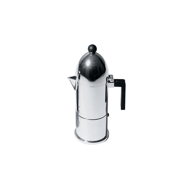 Ossidiana 6 Cup Espresso Coffee Maker by Alessi *OPEN BOX* - Emmo Home