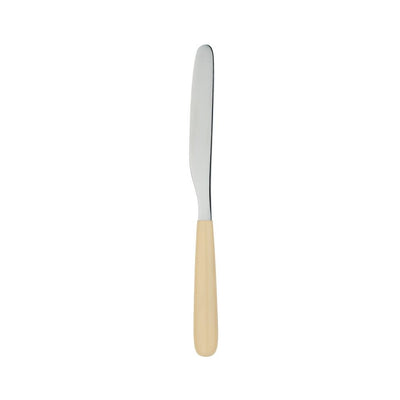 All Time Table Knife by A di Alessi Table Knife Alessi White Ivory