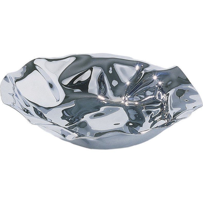 Sarria Round Basket by Alessi Bask Alessi Stainless Steel