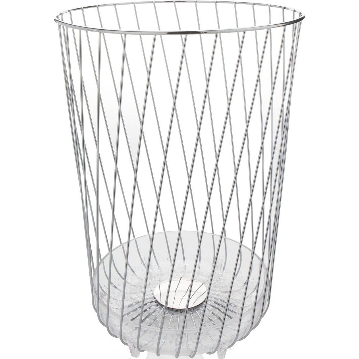 A Tempo Umbrella Stand by A di Alessi Umbrella Stand Alessi Chrome