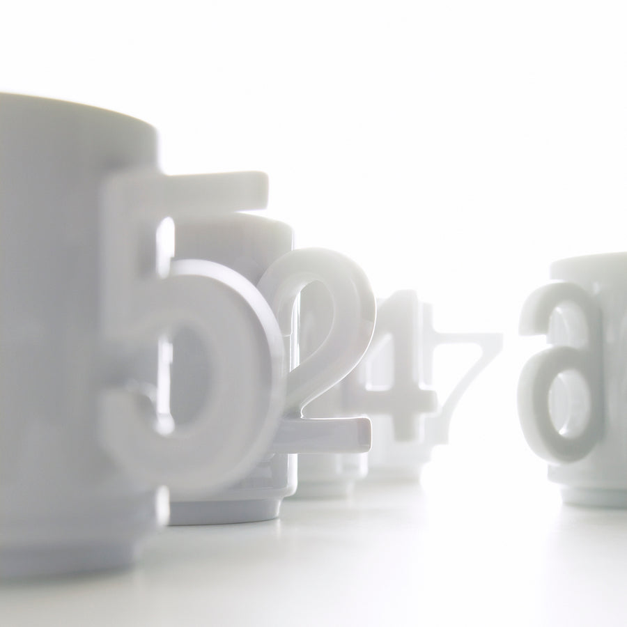 Stackable Number Cup by +d Mug +d   