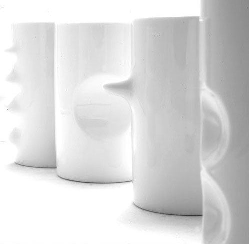 Fancy Cup, Set of 6, by Hakusan Teacup Hakusan