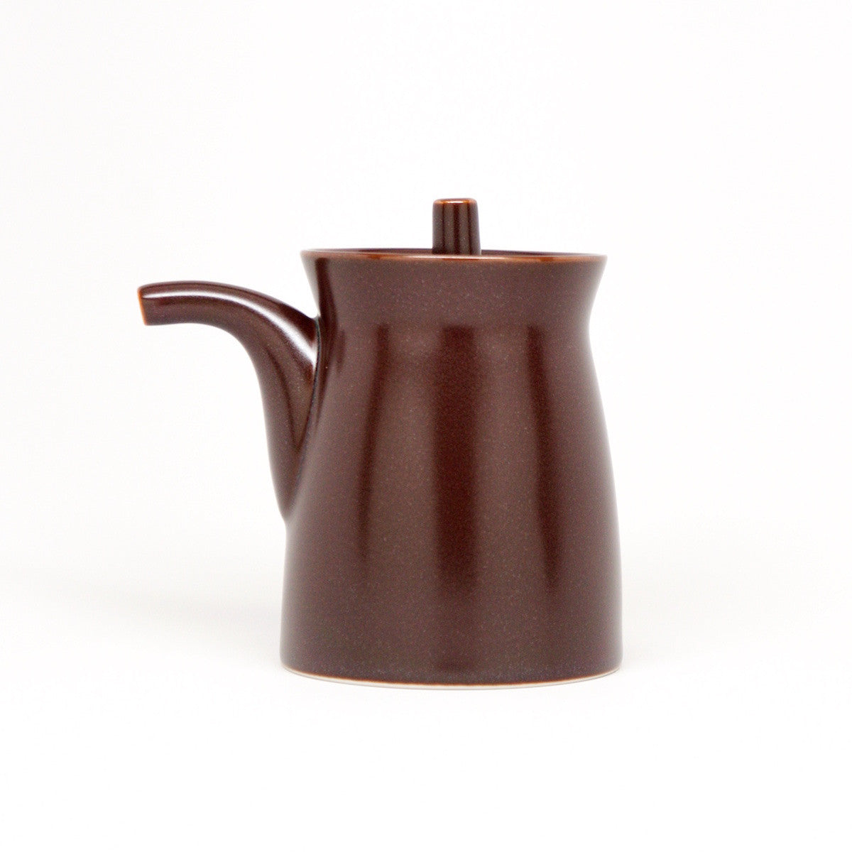 G-type Soy Sauce Pot by Hakusan Soy Sauce Server Hakusan Brown