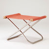 Nychair X Ottoman by Takeshi Nii Chair Nychair Vermillion