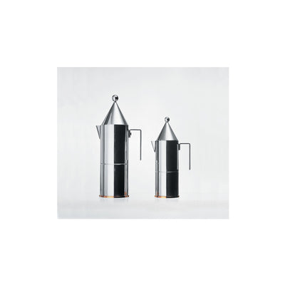 La Conica Espresso Coffee Maker, 6 cup, by Officina Alessi *OPEN BOX* Espresso Maker Alessi