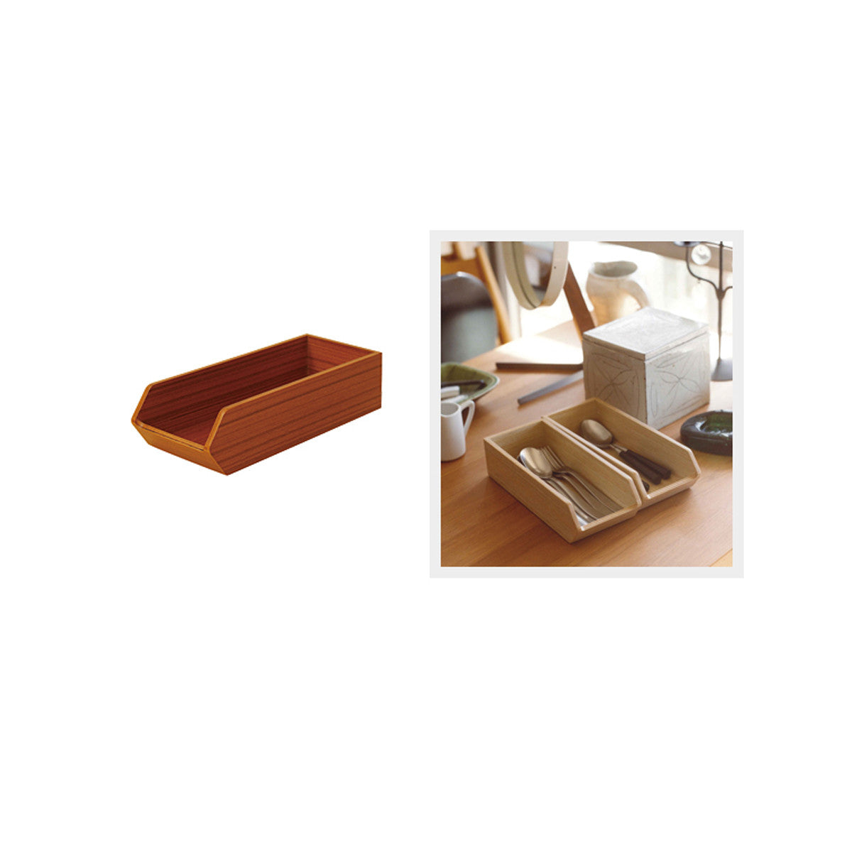 Cutlery Holder by Saito Wood Cutlery Holder Saito Wood Ayous