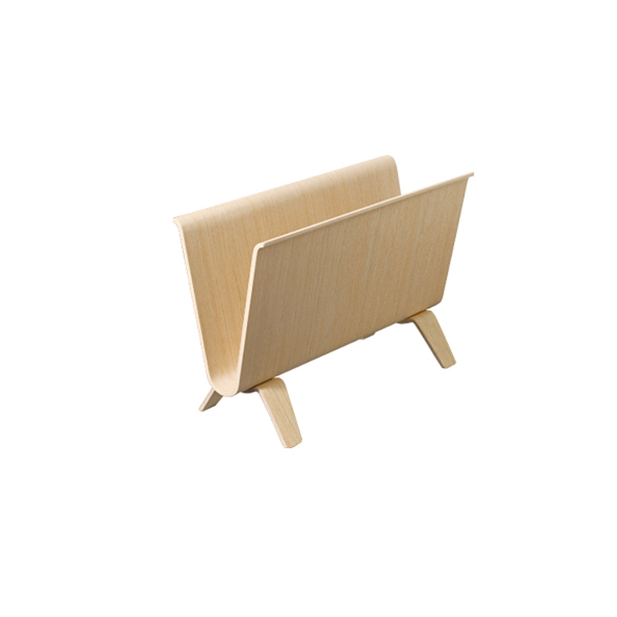 Magazine Rack by Saito Wood Magazine Rack Saito Wood Ayous White