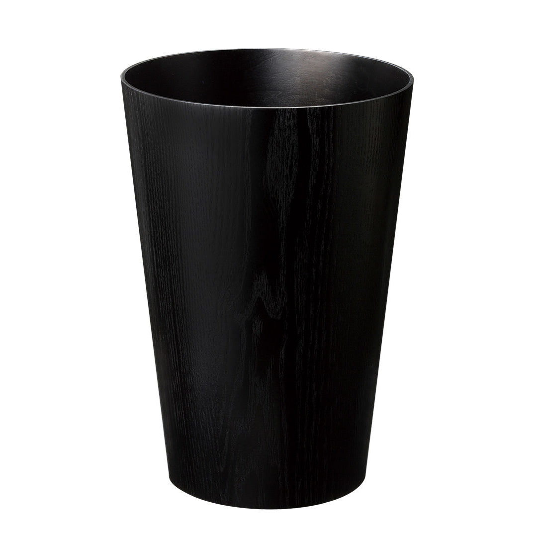 Waste Basket by by Saito Wood Waste Basket Saito Wood Large Black Ash