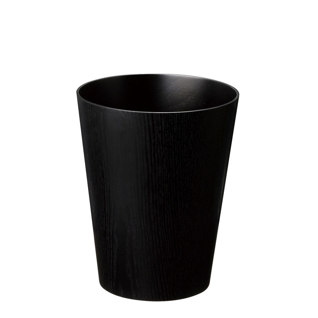 Waste Basket by by Saito Wood Waste Basket Saito Wood Small Black Ash